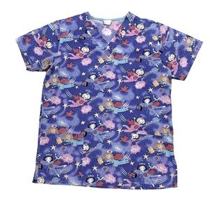 Fundamentals by White Swan Scrub Super Nurse Top Size M